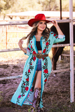 Load image into Gallery viewer, Light blue kimono
