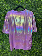 Load image into Gallery viewer, Pink holographic tee
